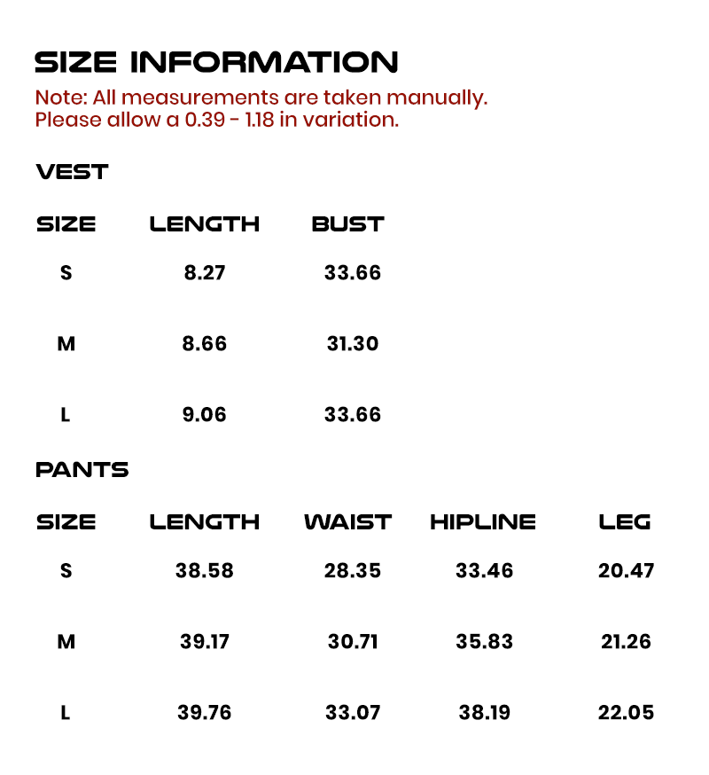 Size Guide