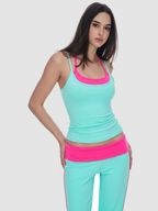Side-Stripe Straight Pants