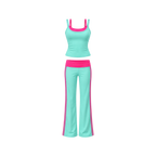 Side-Stripe Straight Pants