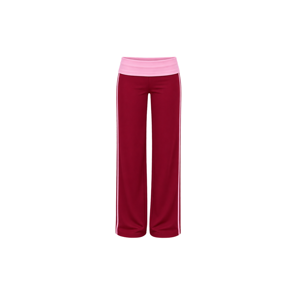 Side-Stripe Straight Pants