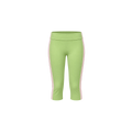 Side-Stripe Foldover Capris